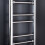 PlumbGalaxy Essentials 700 x 400mm Straight Chrome Heated Towel Rail 3