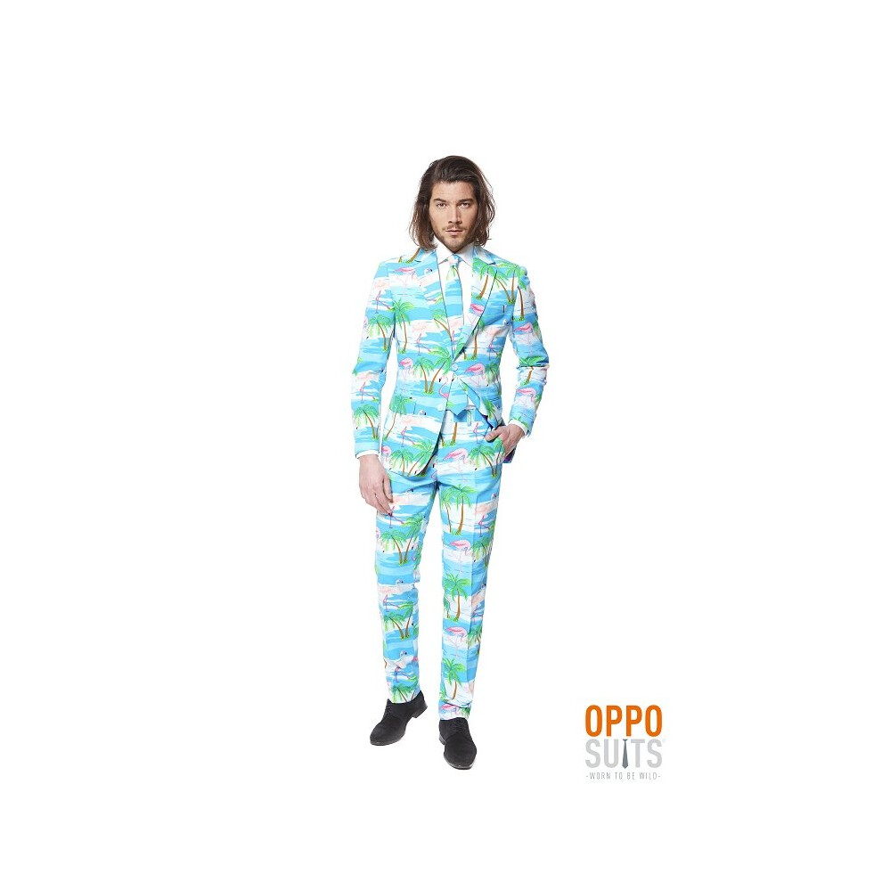 (multicoloured, 54) Opposuit Flaminguy Tropical Flamingo suit Slimline Premium 3-part EU SIZES Size-image-OPC-P5JVVRY-NEW