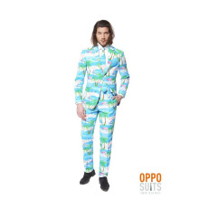 (multicoloured, 48) Opposuit Flaminguy Tropical Flamingo suit Slimline Premium 3-part EU SIZES Size