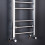 PlumbGalaxy Essentials 700 x 400mm Straight Chrome Heated Towel Rail 4