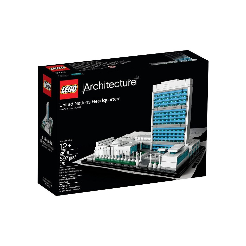 LEGO Architecture United Nations Headquarters 21018