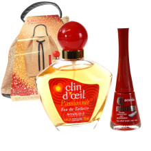 Bourjois Passionee Gift Set: 50ml Passionee EDT + 9ml Nail Enamel – Sensual Oriental Floral with Vanilla