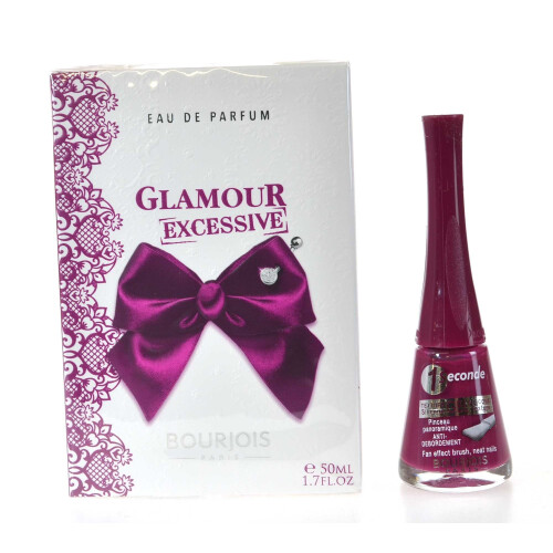 Bourjois Bourjois Glamour Excessive EDP 50ml Nail Enamel 9ml Gift Set 2