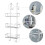 Direct Online Houseware Extra Large Aluminium Rust-Proof Premium 3 Tier Hanging Shower Caddy 3