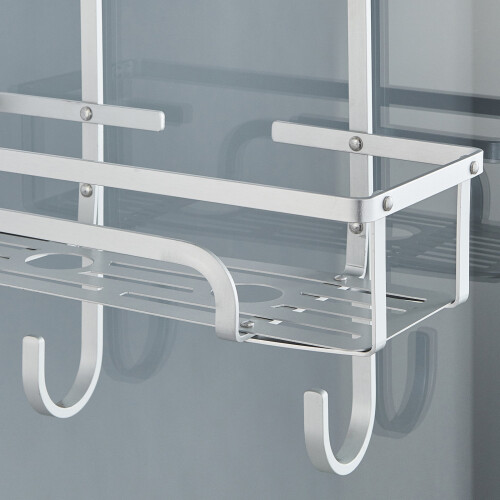 Direct Online Houseware Extra Large Aluminium Rust-Proof Premium 3 Tier Hanging Shower Caddy 1