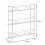 Direct Online Houseware (Chrome) 3 Tier Spice Rack Organiser Free Standing Storage 3