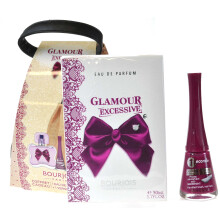 Bourjois Glamour Excessive EDP 50ml Nail Enamel 9ml Gift Set