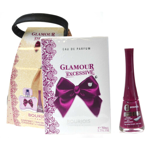 Bourjois Bourjois Glamour Excessive EDP 50ml Nail Enamel 9ml Gift Set