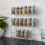 Direct Online Houseware (Chrome) 3 Tier Spice Rack Organiser Free Standing Storage 1