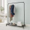 Direct Online Houseware Garment Rack Clothes Rail With Shoe Storage Shelf & Adjustable Feet 1