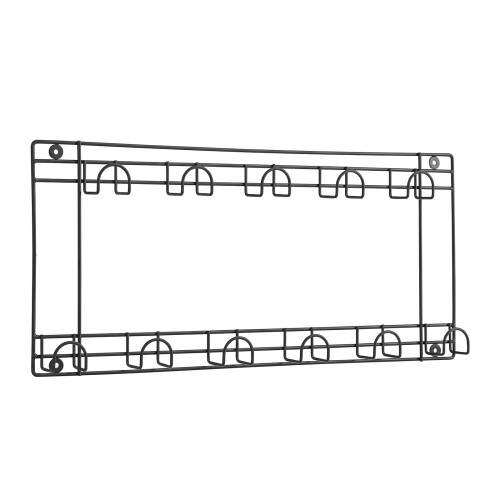 Direct Online Houseware Two Tier Tool Rack 11 Hook Wall Mounted Hanger 2