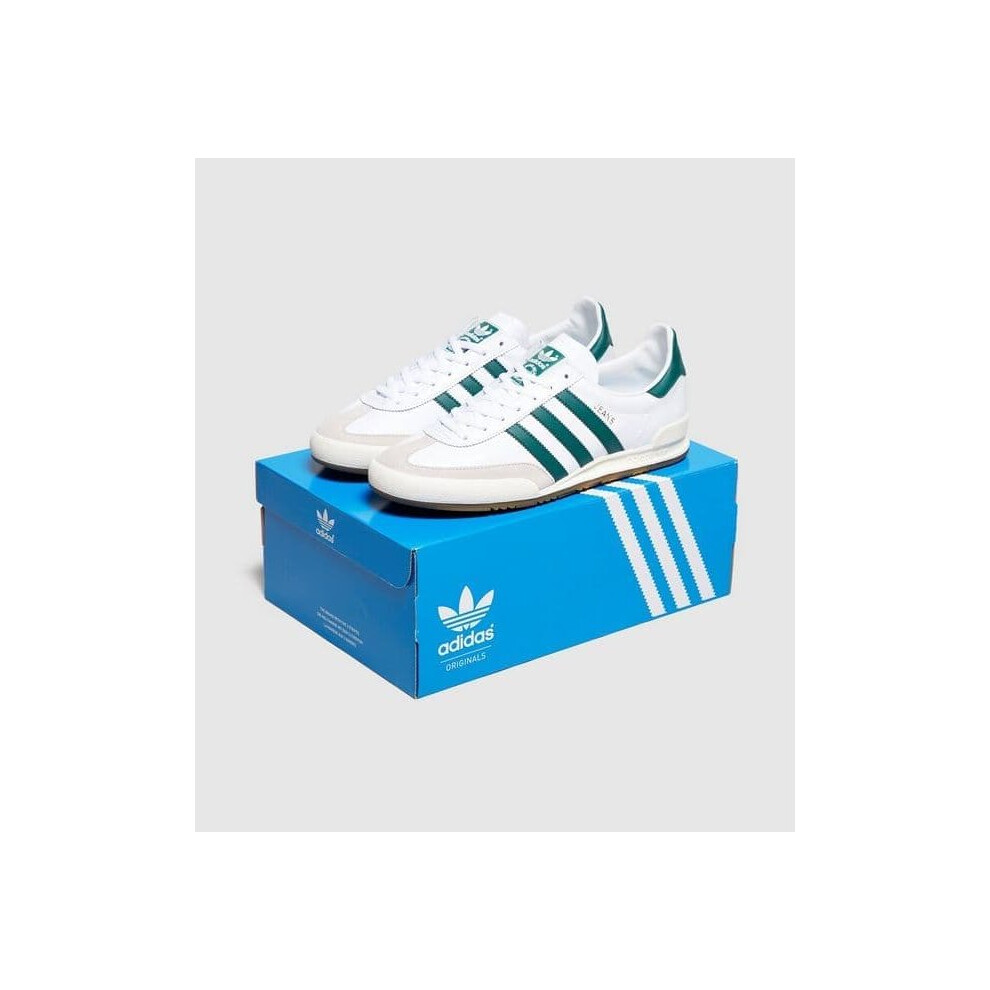 (11 (Adults'), White) Adidas Originals Jeans Mens Sneakers Trainer Shoes