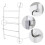 Direct Online Houseware 5 Tier Over Door Clothes Airer Towel Rack 4
