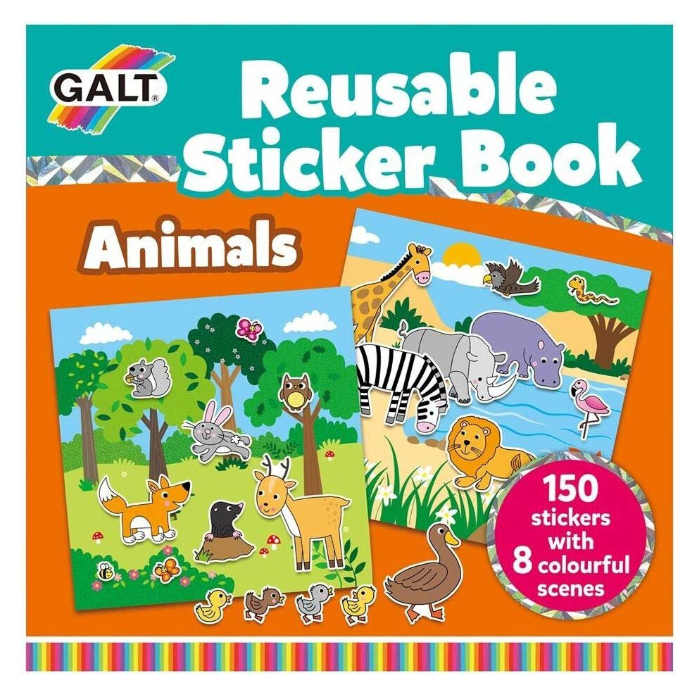 Reusable Sticker Book - Animals