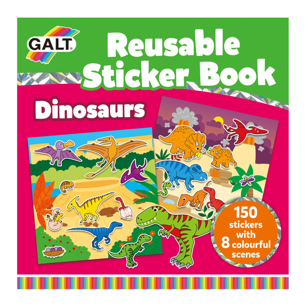 Reusable Sticker Book - Dinosaurs