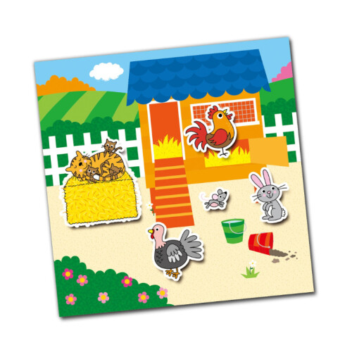 Galt Reusable Sticker Book - Farm 1