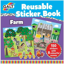 Reusable Sticker Book - Farm