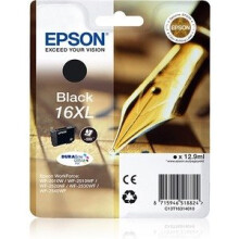 Cartucho de tinta negra EPSON T1631 XL - Pluma estilográfica (C13T16314012)
