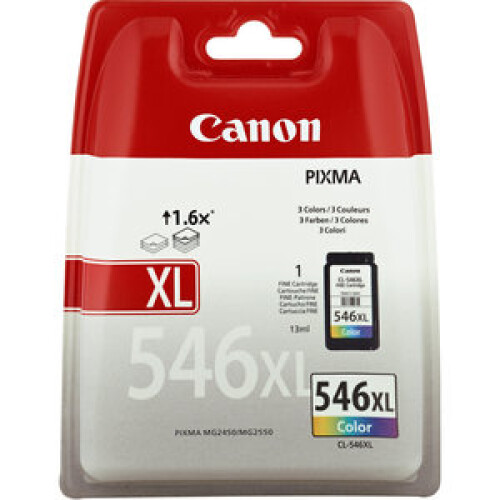 Canon Cl-546Xl Original Ink Cartridge Cyan Magenta Yellow Inkjet 300 Pages 8288B001