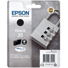 Cartouche d'encre EPSON 35 noire pour WorkForce Pro - 16.1 ml