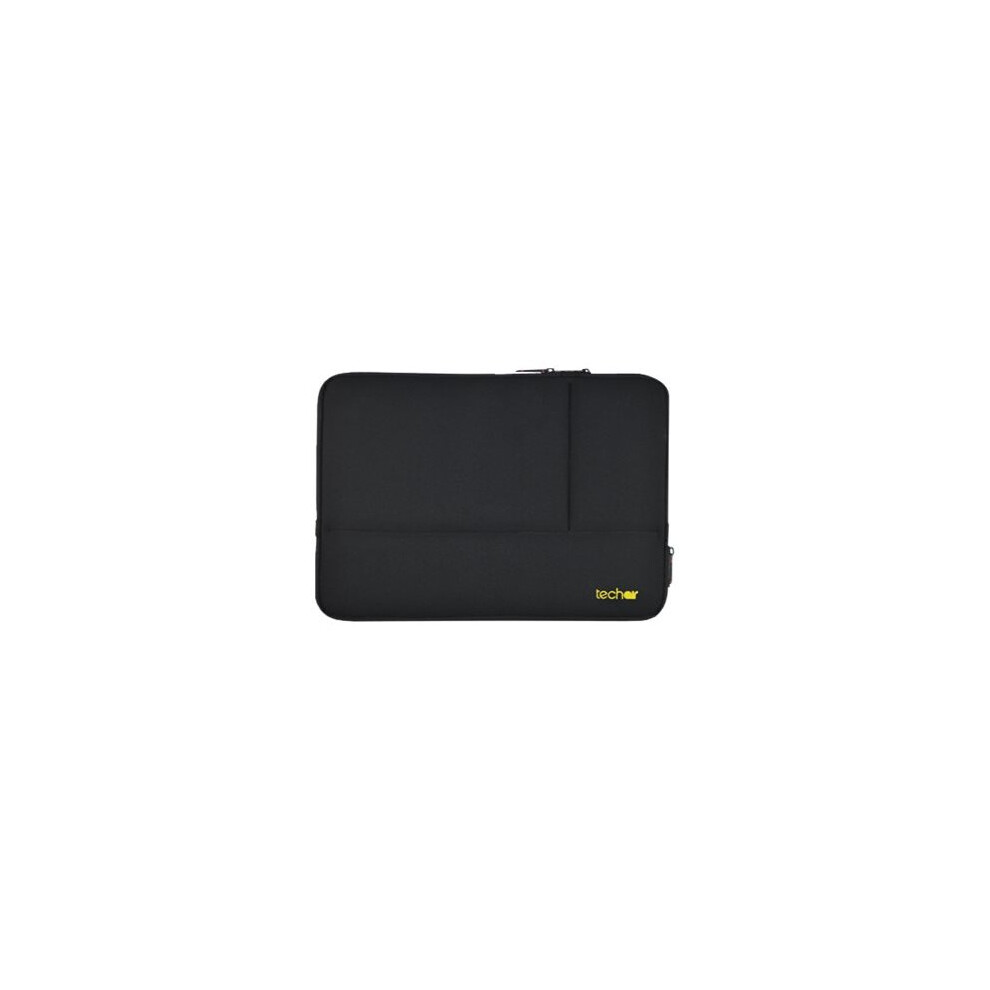 Techair 12-13.3 Inch Laptop Sleeve Bag Neoprene Black (TANZ0330V2) - Image 5