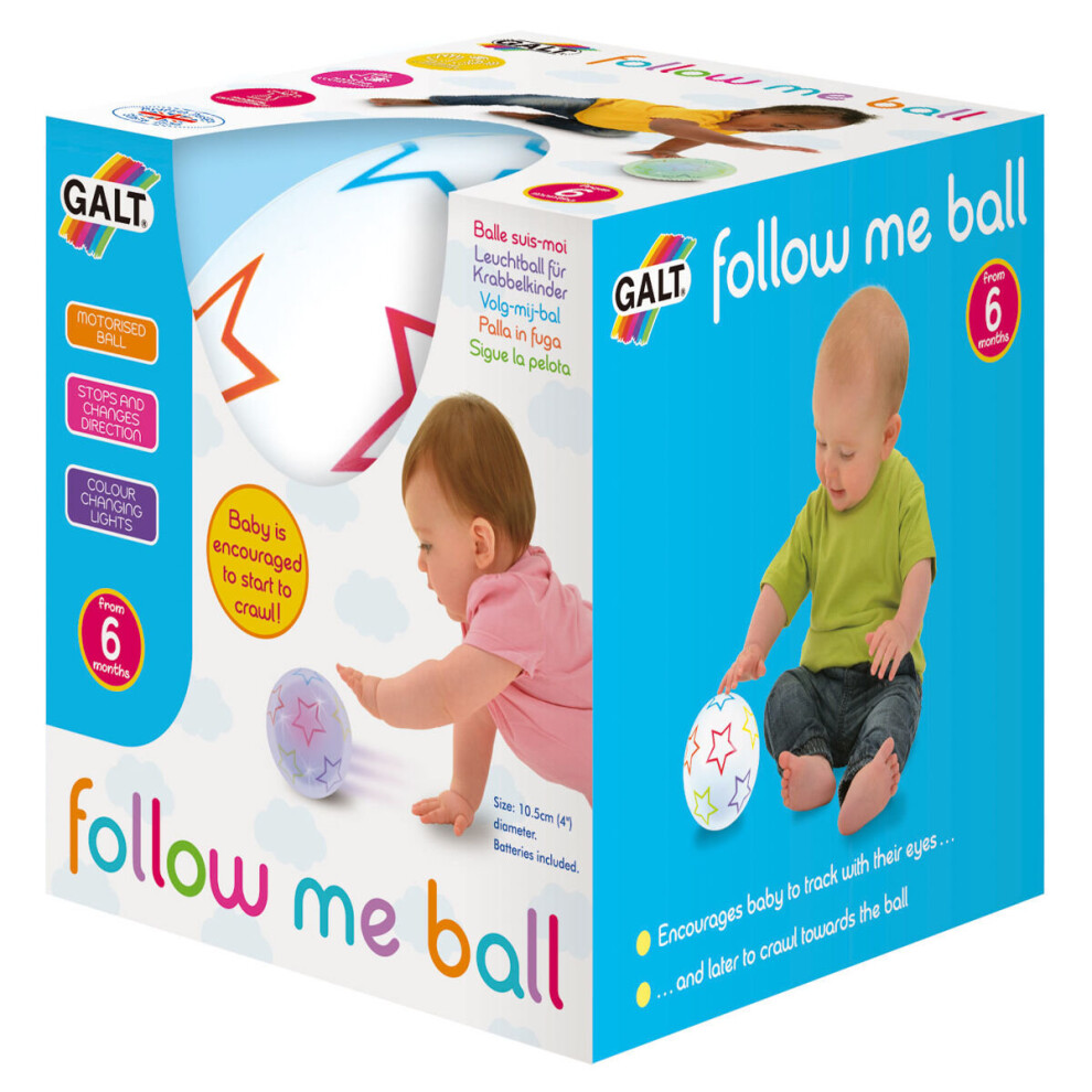 Galt Follow Me Ball Crawl Toy For Babies