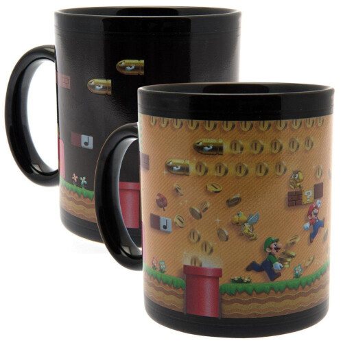 Super Mario Super Mario Official Heat Changing Mug