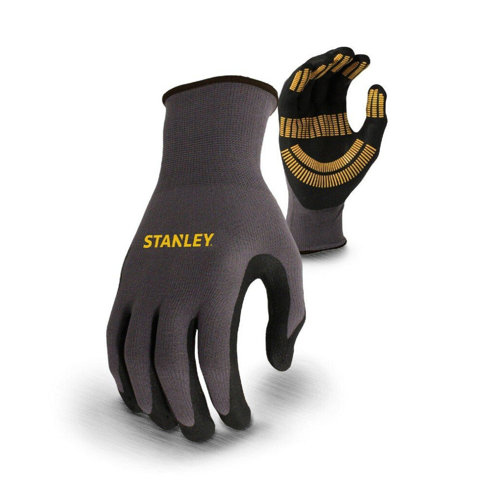 (M, Black) Stanley Unisex Razor Thread Utility Safety Gloves