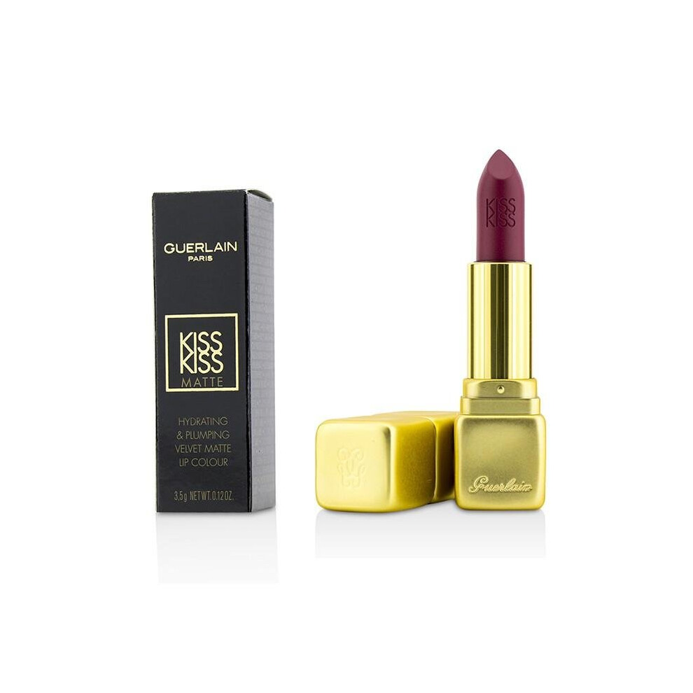 Guerlain KissKiss Matte Lipstick M377 Wild Plum