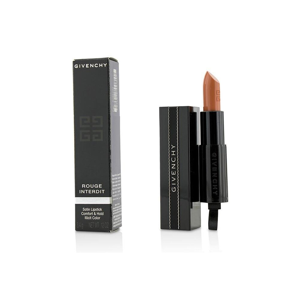 Givenchy Rouge Interdit Pink Lipstick 2 Serial Nude