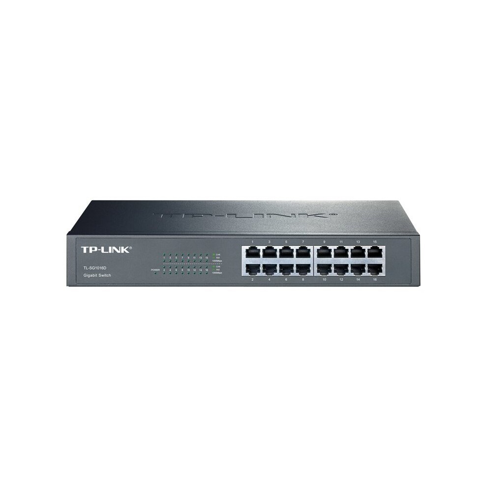 TP-Link TL-SG1016D 16 Port Desktop/Rackmount Gigabit Switch TL-SG1016D