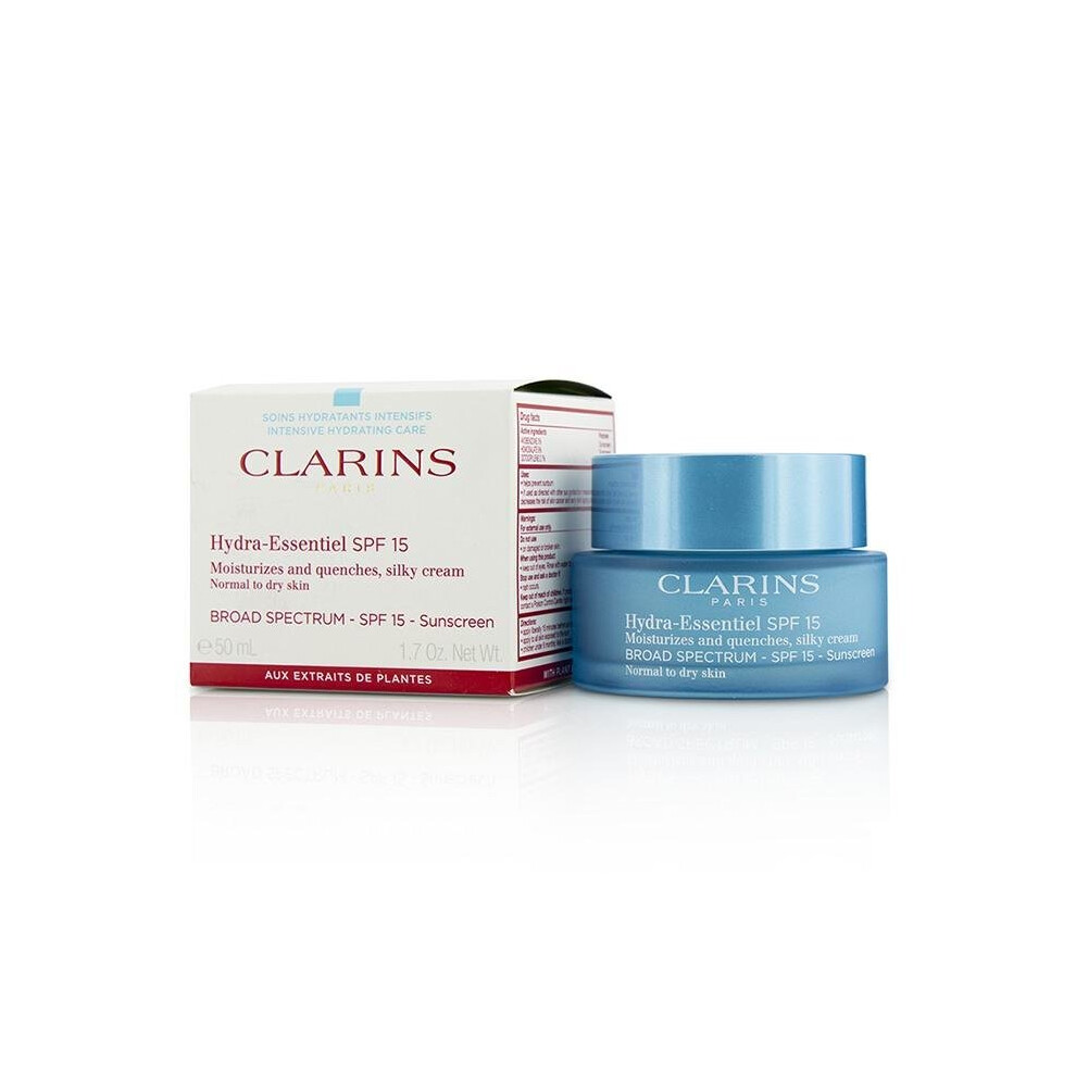 Clarins Hydra-Essentiel Silky Cream Spf15 Normal To Dry Skin 50ml