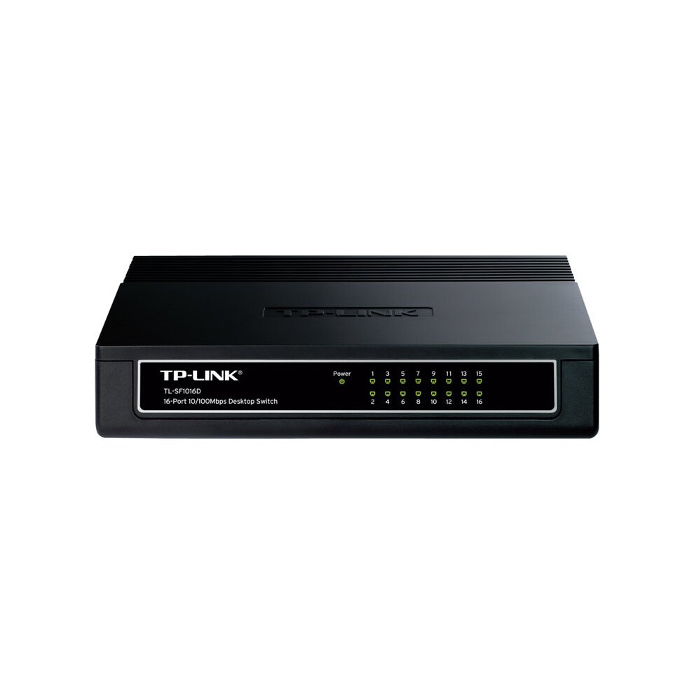 TP-Link TL-SF1016D 16-Port 10/100M Desktop Switch TL-SF1016D