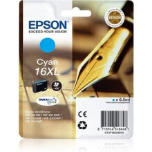EPSON Tintenpatrone T1632 XL Cyan - Füllfederhalter (C13T16324012)