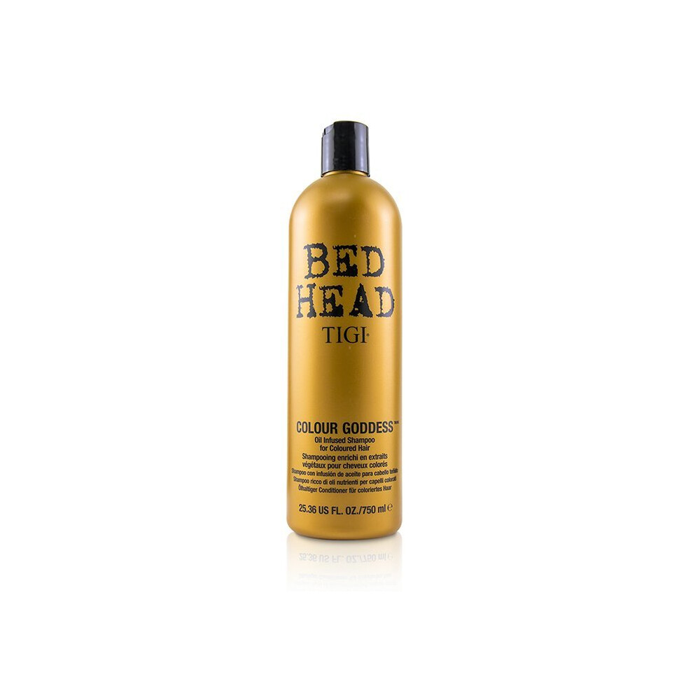 Tigi Bed Head Colour Goddess Oil Infused Shampoo 750ml for Colour Treated Hair