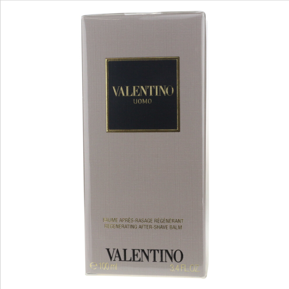 Valentino Valentino Uomo Regenerating After Shave Balm 3.4oz/100ml New In Box