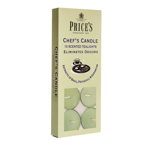 Price's Candles Chef's Tealights x10 2