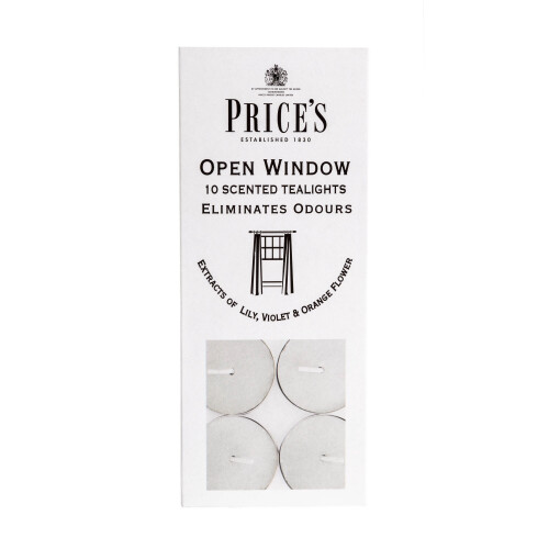 Price's Candles Open Window tealights x10 2