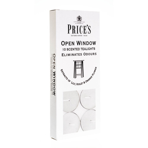 Price's Candles Open Window tealights x10 1
