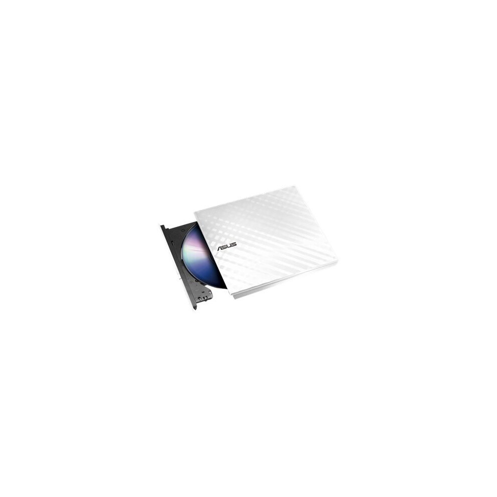 Asus SDRW-08D2S-U LITE/WHT/G/AS Sdrw-08D2s-U Lite White External Slim Usb D SDRW-08D2S-U LITE/WHT/G/AS