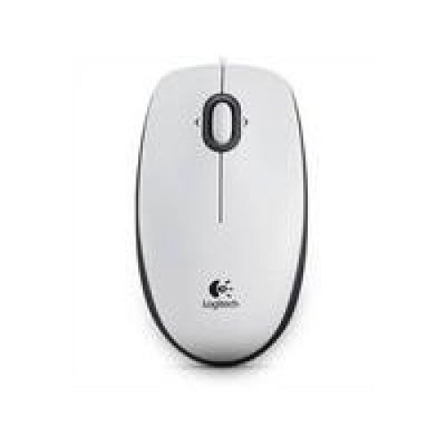 Logitech Logitech 910-003360 B100. Corded mouse.White 910-003360