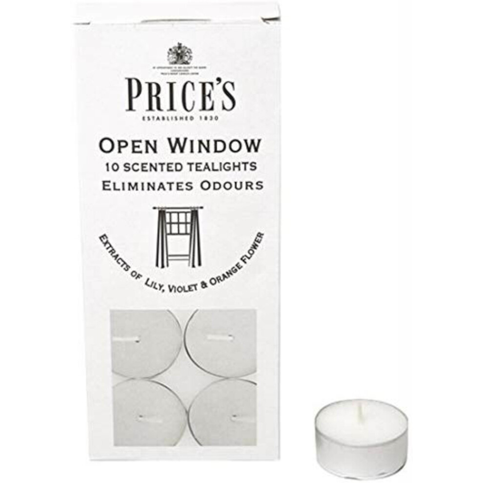 Open Window tealights x10