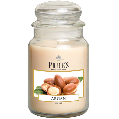 Price's Candles Large Jar Argan