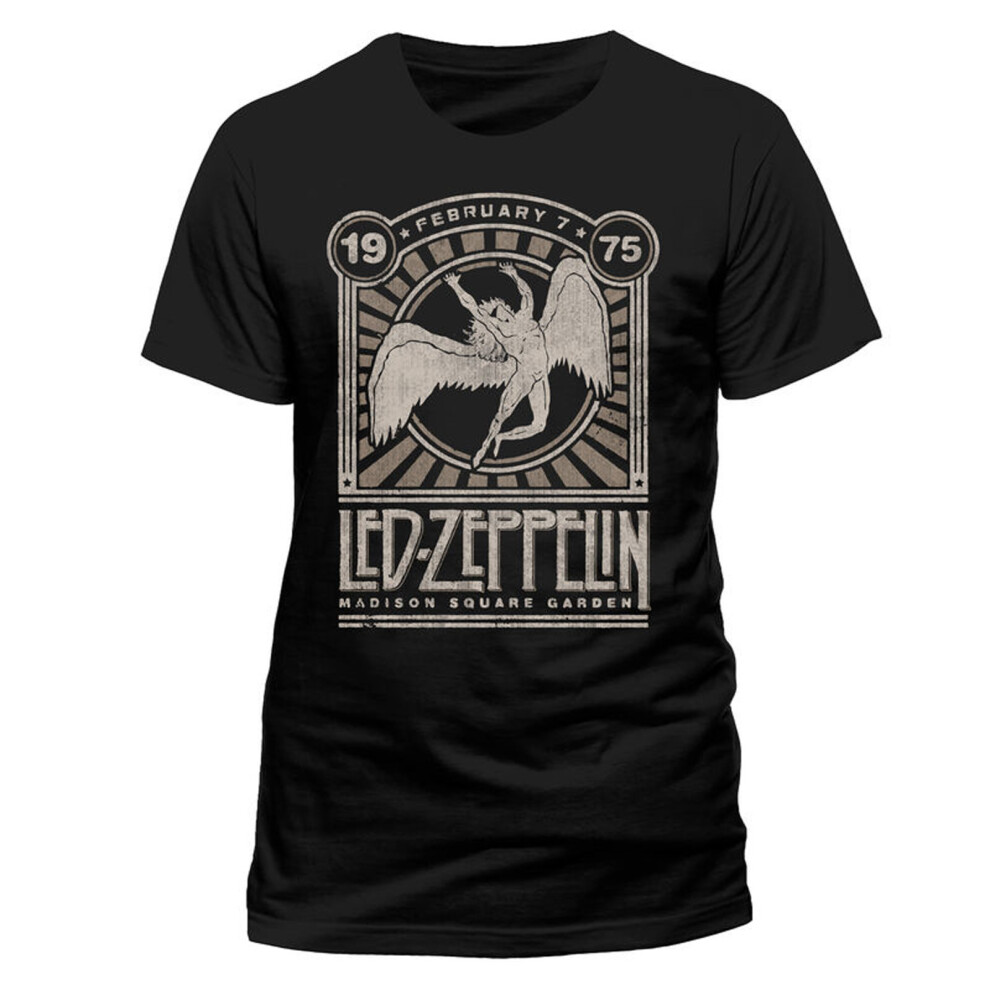 (XL) Led Zeppelin Madison Square Gardens Rock Official Tee T-Shirt Mens Unisex