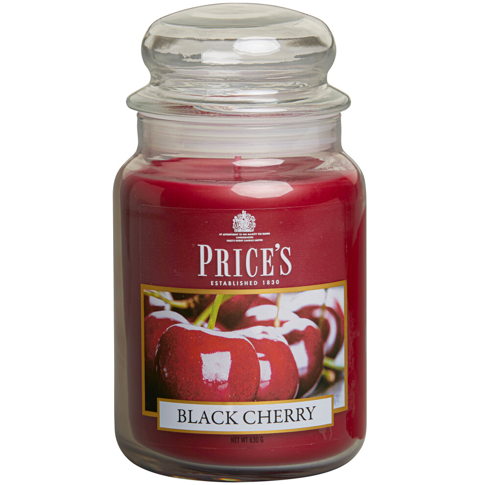 Large Jar Candle - Black Cherry