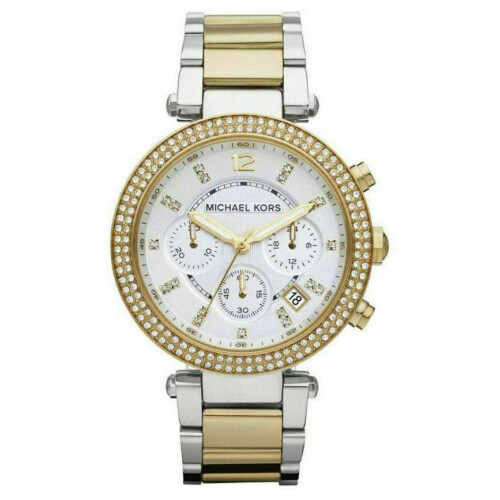 Michael Kors Michael Kors Parker Reloj Cronógrafo Bicolor Mujer MK5626