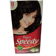 Bigen Femmes Speedy Couleur Naturel Noir #8