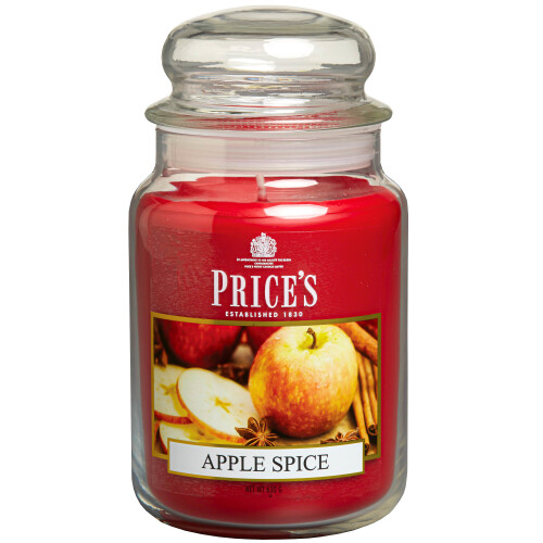 Price's Candles Large Jar Apple Spice