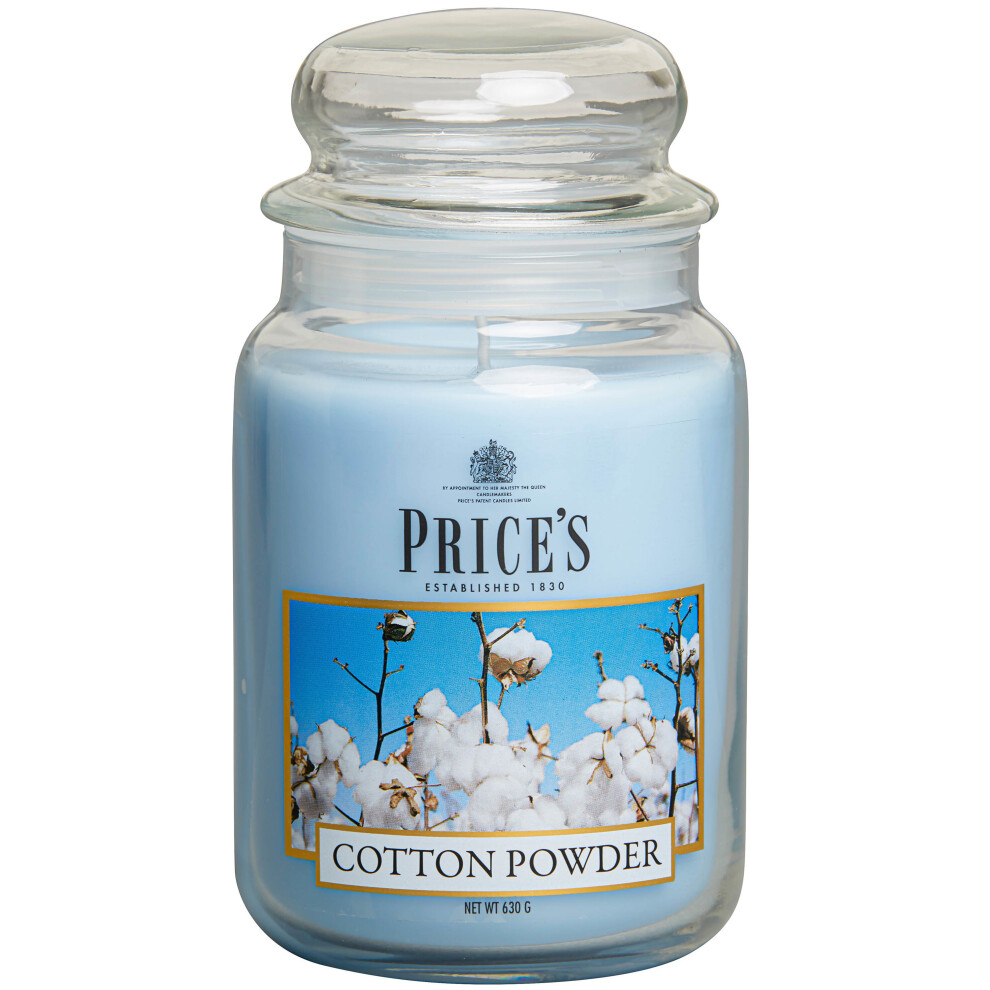 Large Jar Cotton Powder