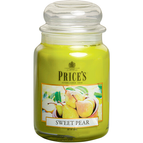 Price's Candles Large Jar Sweet Pear